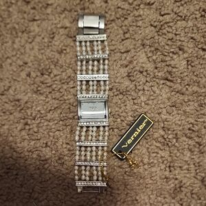 Verrier Silver and Pearl Bracelet